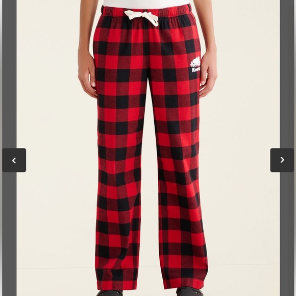 Roots Buffalo Plaid pajama pants with pockets - Picture 1 of 4